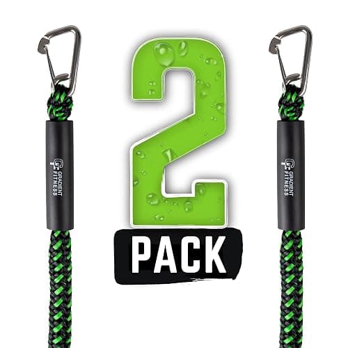 Gradient Fitness Bungee Dock Line – Shock-Absorbing Boat Rope for Jet Ski, Kayak, Pontoon & Small Boats – Stretchable Mooring Line thumbnail 8