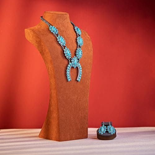 Rustic Couture's Western Jewelry Set for Women Cowgirl Vintage Western Necklace Earring thumbnail 2