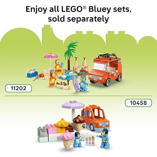 LEGO DUPLO Bluey: Bluey’s Family House with Memory Game - Toddler Toy for Kids Ages 3+ - Memory Game Playset Includes Bluey Figure - Preschool Toy Gift Idea for 3 Year Old Girls and Boys - 10459 thumbnail 7