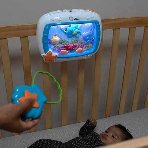 Baby Einstein Sea Dreams Soother Musical Crib Toy and Sound Machine, Newborn and up thumbnail 2