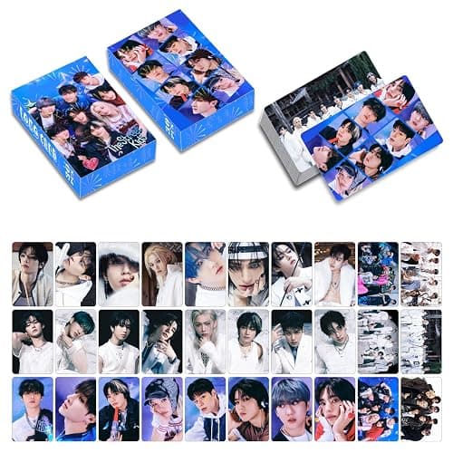 MeiYiYou 8Pack/240PCS Stray-K Photocards,Stray-K Lomo Cards Greeting Cards for Collection(Pink) thumbnail 8