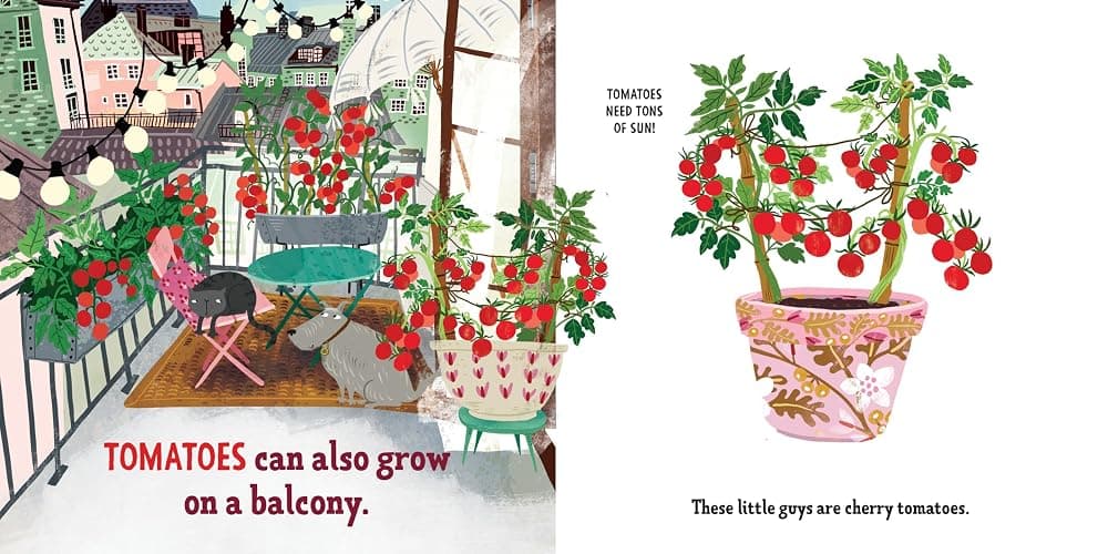 My First Book of Growing Food: Grow Herbs and Veggies with this Eco-Friendly Book for Toddlers (Terra Babies at Home) thumbnail 7