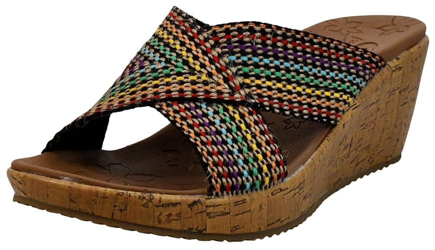 Skechers Women's Beverlee-Delighted Wedge Sandal - Image 1