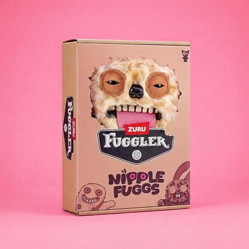 Fuggler Nipple Fuggs 9 Inch (Sir Belch) by ZURU | Funny Ugly Monster with signature teeth, soft & huggable collectible plush, for fans & collectors, gift for tweens & teens thumbnail 4