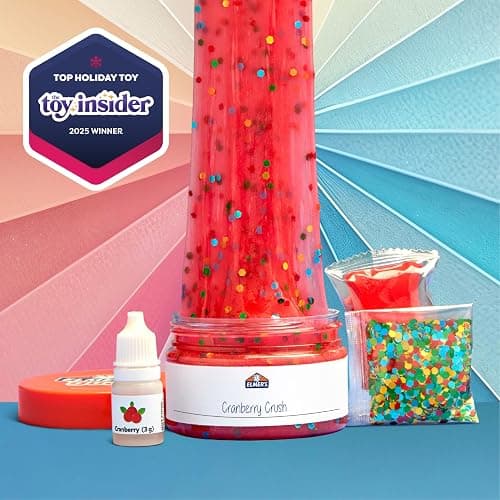 Elmer's Color Wheel Slime Kit, Includes Premade Slime, Clay Color Pigments, Scents, Sheet Labels, 24 Piece Kit - Arts & Crafts, Kids DIY Fun, Summer Activity thumbnail 2
