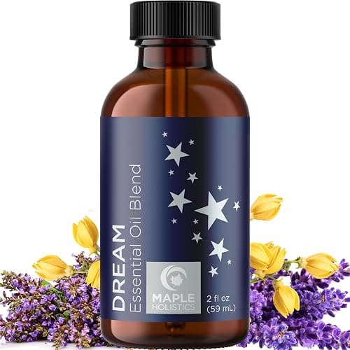 Sleep Essential Oil Blend for Diffuser - Dream Essential Oils for Diffusers Aromatherapy and Relaxation with Clary Sage Ylang-Ylang Roman Chamomile and Lavender for Sleep Time Support (2 Fl Oz) - Image 1