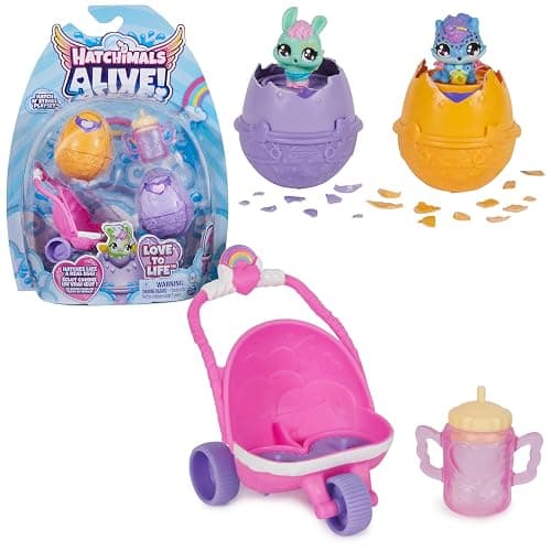 Hatchimals Alive Hatch N' Stroll Playset - Image 1