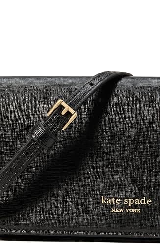kate spade new york Women's Devin Colorblocked Saffiano Leather Flap Chain Wallet thumbnail 4