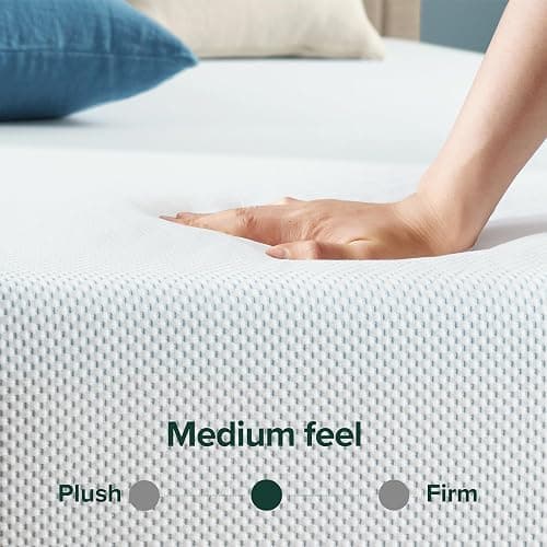 Zinus King Mattress - 10 Inch Green Tea Cooling Gel Memory Foam Mattress, Pressure Relief, for Cool Sleep, CertiPUR-US Certified Foam, Mattress in a Box, 10-Year Warranty, King Size thumbnail 2