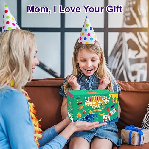 Kiditos Fruit Magic Water Elf Toy Kit,Aqua Fairy Water Gel Kit-20 Magic Gel&10 Molds-Make Your Own Water Elves&Squishy Toys–Fun Summer DIY Craft Kit,Birthday Gifts&Party Favors for Kids Ages 3+ thumbnail 7