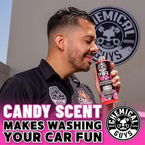 Chemical Guys Mr. Pink Car Wash Soap - 64 oz Super Suds Foaming Car Wash Soap for Cannon, Blaster, or Bucket Washing - pH Balanced, Safe on Wax, Sealant, Ceramic, and Clear Coat Finishes thumbnail 8