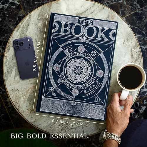 The Book. The Ultimate Guide to Rebuilding a Civilization - Inspirational Science Books for Adults - Unique Artifact - Knowledge Encyclopedia with Over 400 Pages of Detailed & Catchy Illustrations thumbnail 5