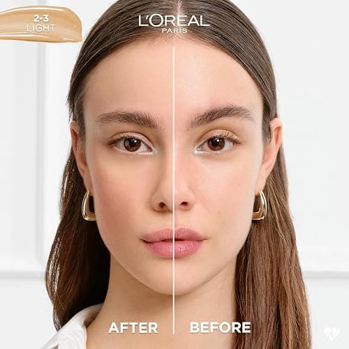 L'Oreal Paris True Match Nude Hyaluronic Tinted Serum Foundation with 1% Hyaluronic acid, Light 2-3, 1 fl. oz. thumbnail 2