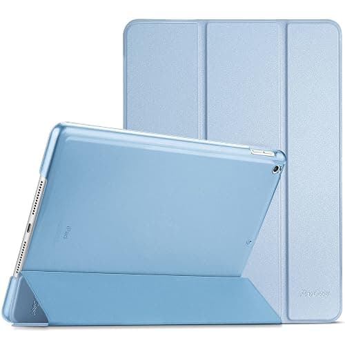 ProCase for iPad 9th/ 8th/ 7th Generation Case 10.2 Inch (2021/2020/2019 Release), 10.2 iPad Case 9th/ 8th/ 7th Gen Cover, Slim Smart Cover with Translucent Hard Shell Back -SkyBlue - Image 1
