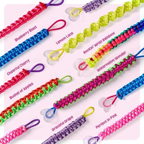 Pretty Me Friendship Bracelet Making Kit for Girls - Crafts for Girl - String Bracelets Maker - Gifts for 8-12 Year Old Kid - Birthday Gift Ideas & Kits Toys Ages 8, 9, 10, 11, 12 - Kids Age 8-12 Olds thumbnail 5
