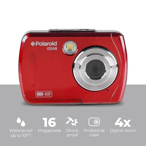 Polaroid IS048 Waterproof Instant Sharing 16 MP Digital Portable Handheld Action Camera thumbnail 2