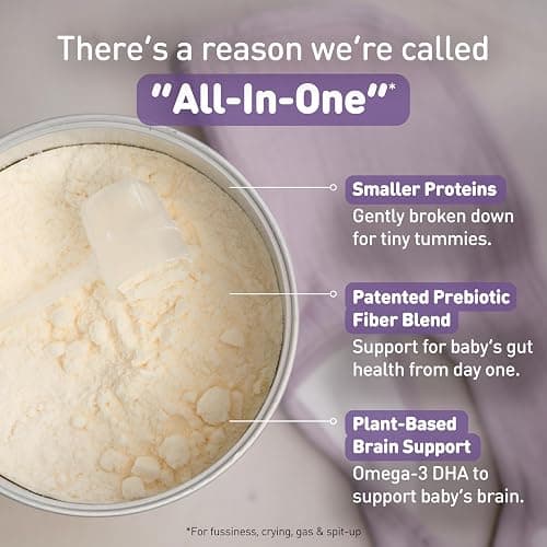 Enfamil NeuroPro Gentlease Ready-to-Feed with Smaller Proteins for Easy Digestion, Brain Supporting DHA,Baby Formula for easing Fussiness, Crying, Gas, Spit-up in 24hrs, 2 Fl Oz, 48 Bottles thumbnail 3
