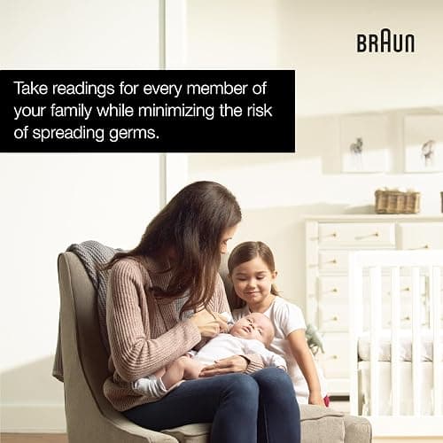 Braun ThermoScan Lens Filters for Ear Thermometer, Disposable Covers, Clear, 40 Count thumbnail 5