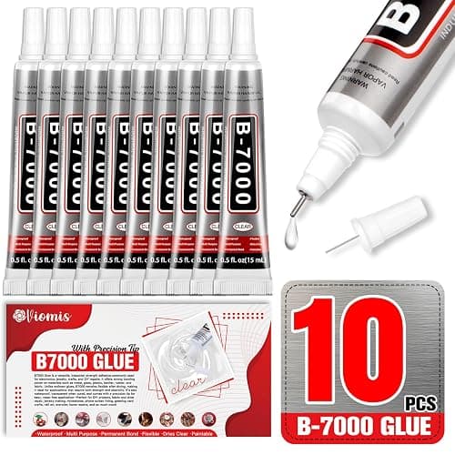 10 PCS 15ml B7000 Glue Clear with Precision Tip, Rhinestone Glue for Nail, Craft Glues, Jewelry Glues, Jewelry Making, Nail Art, DIY, Makeup, Shoes - Image 1