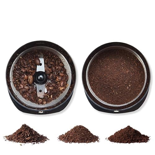 Amazon Basics Electric Coffee Bean Grinder, Black thumbnail 5