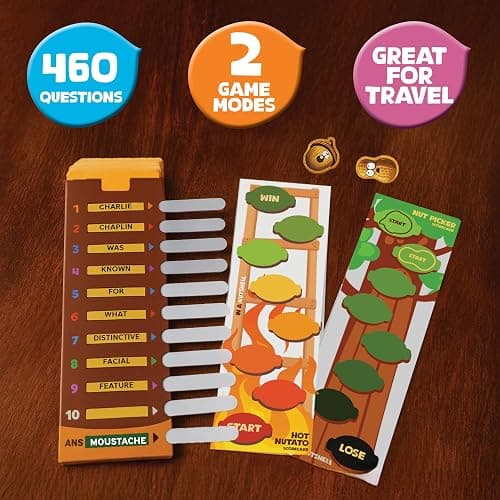 Confident Games in A Nutshell: Slide & Reveal Word Guessing Board Game with 450+ Questions - Fun Family Party Game for Kids & Adults, Ages 10+, 2-20 Players, 20 Minute Playtime thumbnail 7