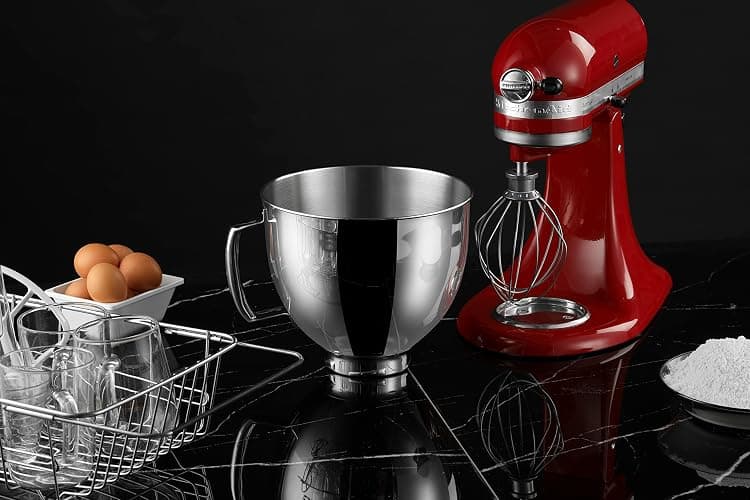 5 QT Stainless Steel Mixer Bowl Compatible With KITCHENAID TILT-HEAD STAND MIXERS 4.5-Quart (4.3 L) And 5-Quart (4.7 L) (Stainless Steel Polished) thumbnail 4