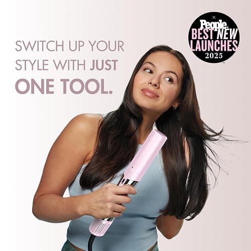 BaBylissPRO StyleSwitch Ionic Multi-Styler, Air Styler and Hair Dryer, Lightweight Hot Air Brush with 5 Attachments, Automatic Dual Voltage thumbnail 6