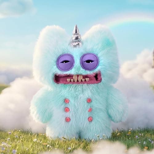 Fuggler Fugglercorns 9 Inch Plush Collectible Toy (Stinkface) by ZURU | Funny Ugly Monster with signature teeth, soft & huggable collectible plush, for fans & collectors, gift for tweens & teens thumbnail 2
