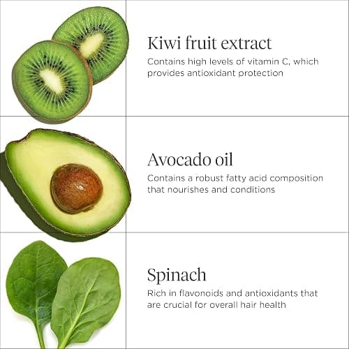 Briogeo Superfoods Avocado + Kiwi Mega Moisture Mask, Protein-Free, Deep Hydration, Enhance Shine, Moisturizing Mask for Dry Hair, Lock In Moisture, Vegan, Cruelty-Free thumbnail 5