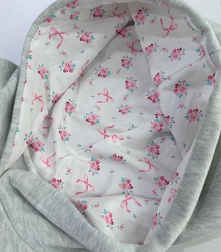 Pinclodly Hoodies for Teen Girls Long Sleeve Cute Sweatshirts Hooded Embroideried Bow Sweatshirt Preppy Clothes Fall Winter thumbnail 7