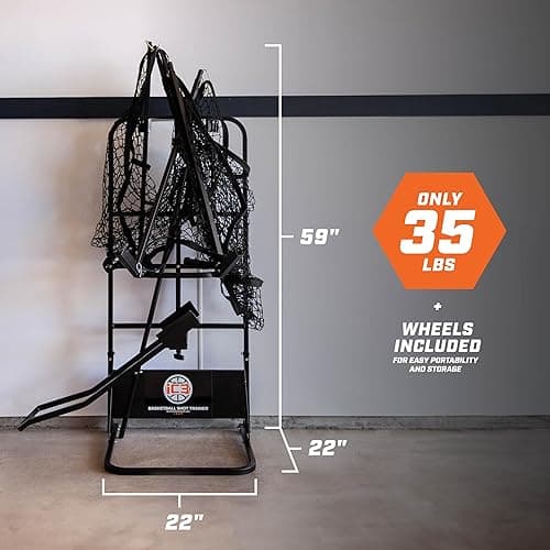 Dr. Dish IC3 Basketball Shot Trainer Rebounder with Net Return System thumbnail 9