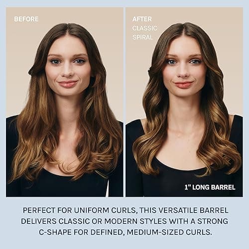 Bio Ionic Long Barrel Styler, Curling Iron with Moisture Heat Technology & NanoIonic MX, Versatile Curling Wand with Adjustable Heat Settings, Hair Curler with Extended Barrel thumbnail 5