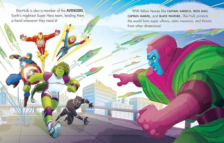She-Hulk Little Golden Book (Marvel) thumbnail 4