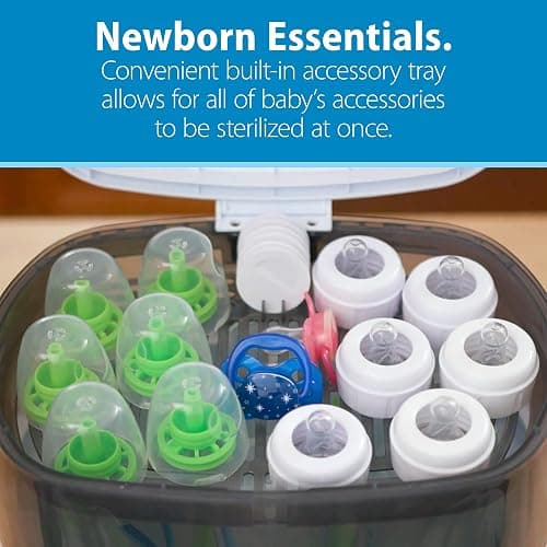Dr. Brown’s Deluxe Electric Sterilizer for Baby Bottles and Other Baby Essentials thumbnail 2
