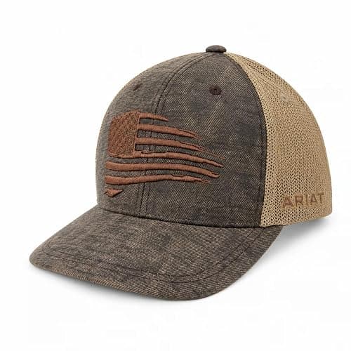 ARIAT Men's Patriot Snapback Cap - Image 1
