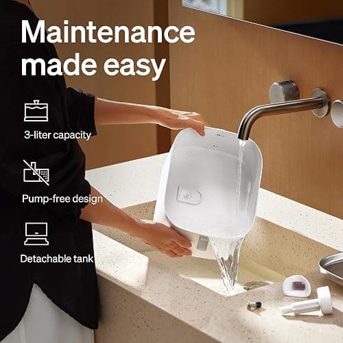 PETLIBRO Upgrade Cat Water Fountain, Dockstream 2 Smart App Monitoring Pet Water Fountain for Cats Indoor, 3L/101oz Cat Fountain Stainless Steel Tray for Drinking, 5G WiFi Auto Cat Water Dispenser Dog thumbnail 3