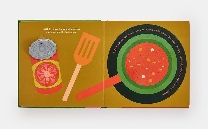 Spaghetti!: An Interactive Recipe Book (Cook In A Book) thumbnail 6
