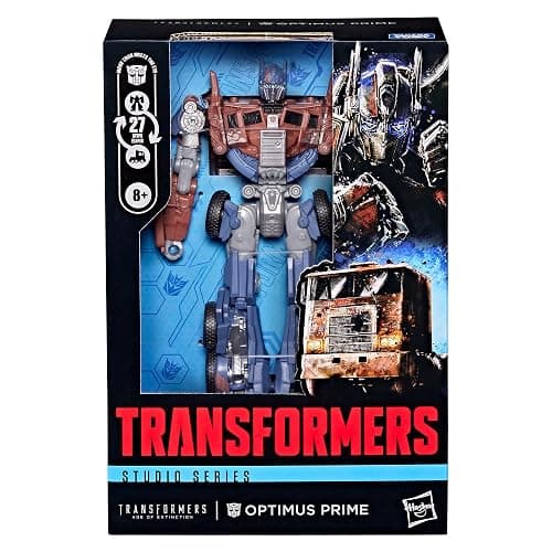 Transformers Studio Series Optimus Prime, Age of Extinction Voyager Class 6.75-Inch Converting Action Figure, Robot Toys for 8+ thumbnail 5