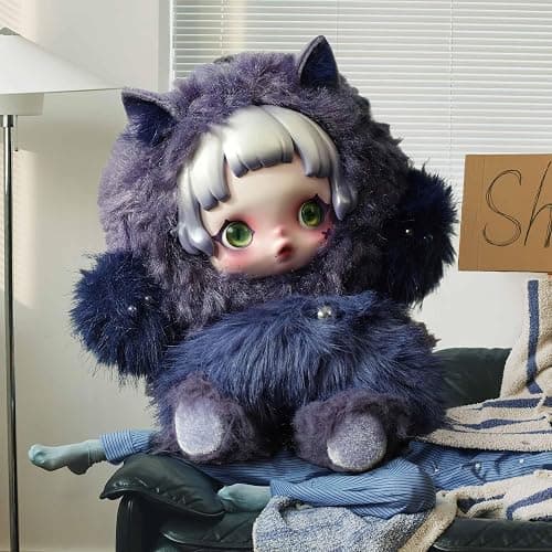 POP MART SKULLPANDA You Found Me! Series Plush Doll Pendant Blind Box Figures, Collectible Toys, Holiday Birthday Gifts for Girlfriend Daughter Girls and Boys, Single Box thumbnail 2