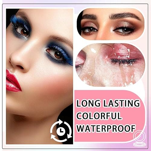 PPPanYiDi 68 Colors Eyeshadow Palette,Matte Glitter Eyeshadow Makeup Palette with Eyeshadow Brush,Highly Pigmented Colorful Shimmer Eye Shadow Palette Makeup Kit for Women thumbnail 5