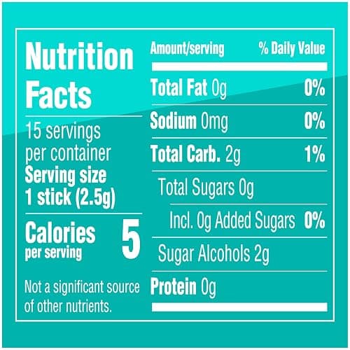 EXTRA Polar Ice Chewing Gum Packs, Sugar Free Gum in Bulk for Fresh Breath, 15 Sticks thumbnail 2
