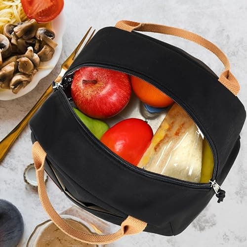 Bluboon Lunch Box for Women Men Cute Lunch Bag Reusable Insulated Lunch Bags Large Capacity Lunchbox Cooler for Work Picnic or Travel thumbnail 7