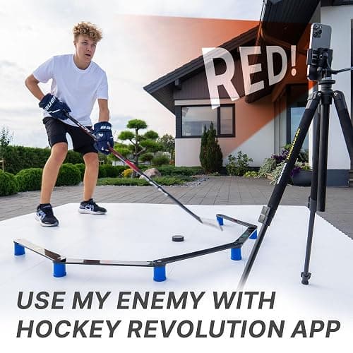 Hockey Revolution Lightweight Stickhandling Training Aid, Equipment for Puck Control, Reaction Time and Coordination thumbnail 5