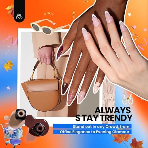Beetles Gel Nail Polish Kit with U V Light - 75PCS Chic Outfits 45 Colors Gel Polish Set All Season Nail Kit with 5PCS Base Top Coat Soak Off Nails Art Tools Perfect Manicure Set Gifts for Women thumbnail 2