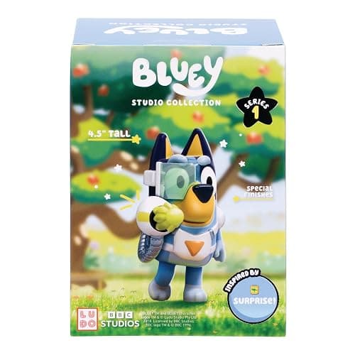 Bluey Studio Collector Figure – Surprise Blaster (4.3" or 11.4 cm), Inspired by Iconic Episode, Premium Detailing, Special Finish. 6 to Collect, Connect, and Display. thumbnail 5