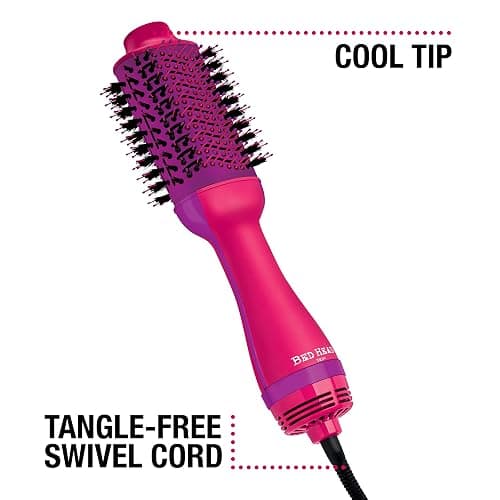 Bed Head One Step Volumizer and Hair Dryer | Dry, Straighten, Texture, Style in One Step (Pink) thumbnail 6
