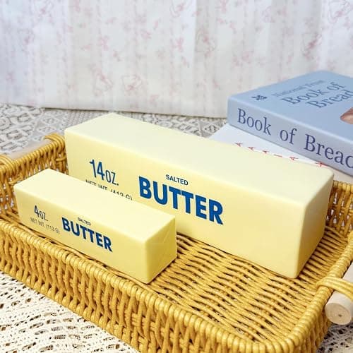 9.5 Inch Butter Squishy,Large Slow Rising Squishy，Sticky Butter Sticks Squeeze Toy,Valentine's Day Gift,Party Favor Gift thumbnail 4