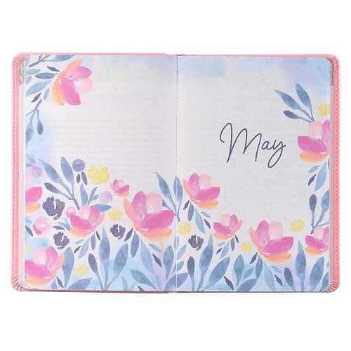 Daily Light For Women Classic Collection of 366 Devotional Scripture Readings from ESV Bible - Pink Faux Leather Flexcover Gift Book for Women w/Ribbon Marker, Gilt-Edge Pages thumbnail 6