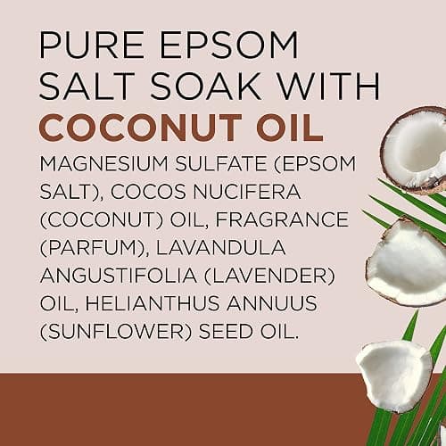 Dr Teal's Salt Soak with Pure Epsom Salt, Nourish & Protect with Coconut Oil, 3 lbs thumbnail 11