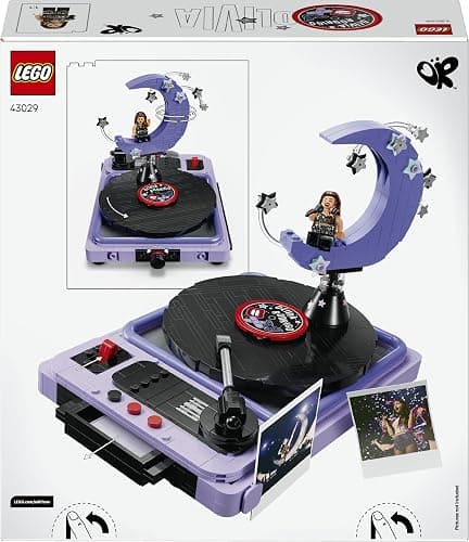 LEGO Editions Olivia Rodrigo's Concert Moon - Record Player Model Kit w/Vinyl & Minifigure - Kids' Room Decor - Music Gift for 14+ Year Old Teenage Girls, Boys & Fans - 43029 thumbnail 6